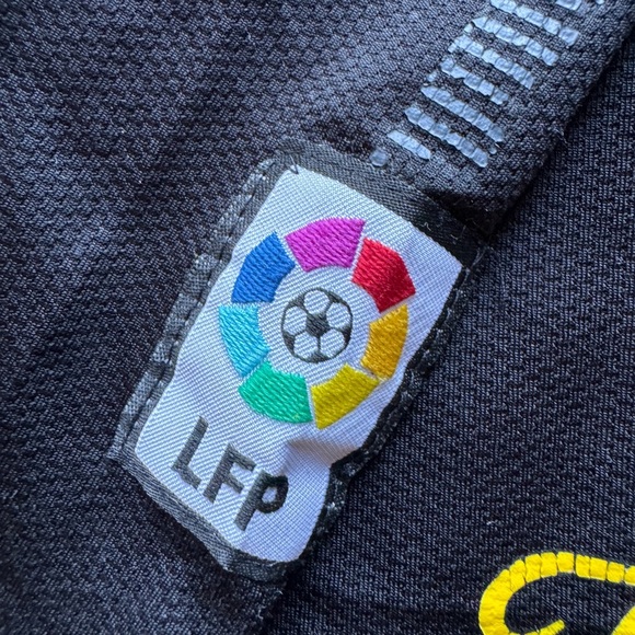 FC Barcelona Nike Away Rare Black Jersey Messi Size Sm. No Size Tag. See Pics - Picture 7 of 9